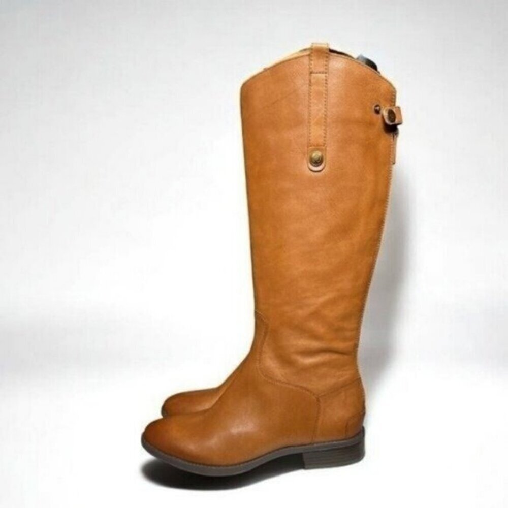 🌻NEW NWOT Sam Edelman Penny Equestrian Leather Riding Boots Girls 3 / Women 5